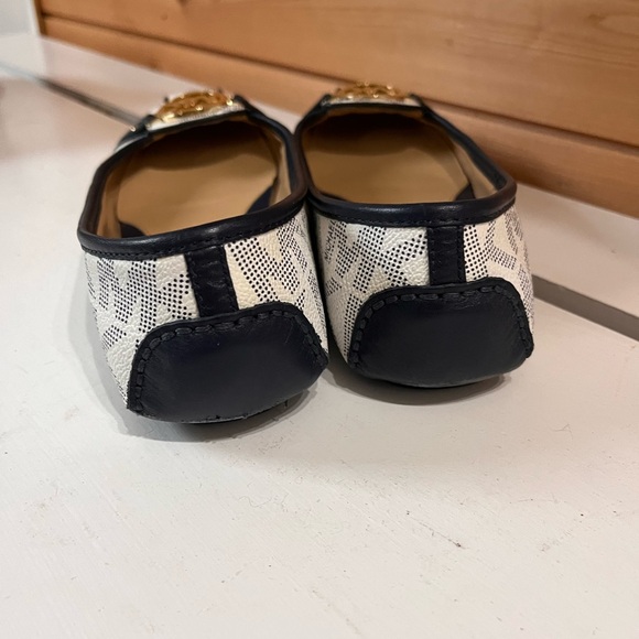 Michael Kors Navy and White Flats 7.5 - Picture 11 of 12
